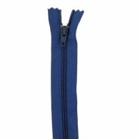 Fermeture pantalon 18cm Bleu de Prune