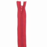 Fermeture pantalon 20cm Rouge
