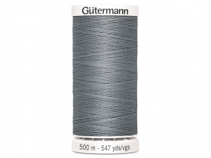 Fil à coudre Gütermann 500m col : 040 gris soutenue