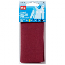 Thermocollant percale Rouge Fonc