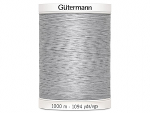 Fil  coudre Gtermann 1000m col : 038 gris souris