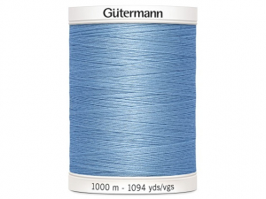 Fil  coudre Gtermann 1000m col : 143 bleu clair