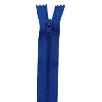 Fermeture pantalon 25cm Bleu roy