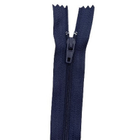Fermeture pantalon 25cm Bleu Nuit