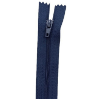 Fermeture pantalon 30cm Bleu marine
